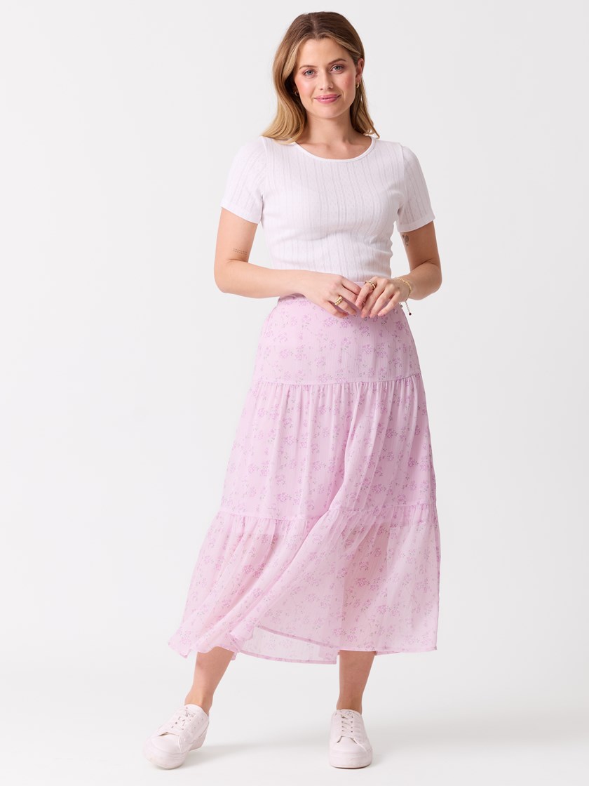 7515755 MIN 7515755_MIN-MELL-H26-Modell-Front_chn=vic_3183_Celine maxi skjørt MIN_Celine maxi skjørt MIN 7515755.jpg_Front