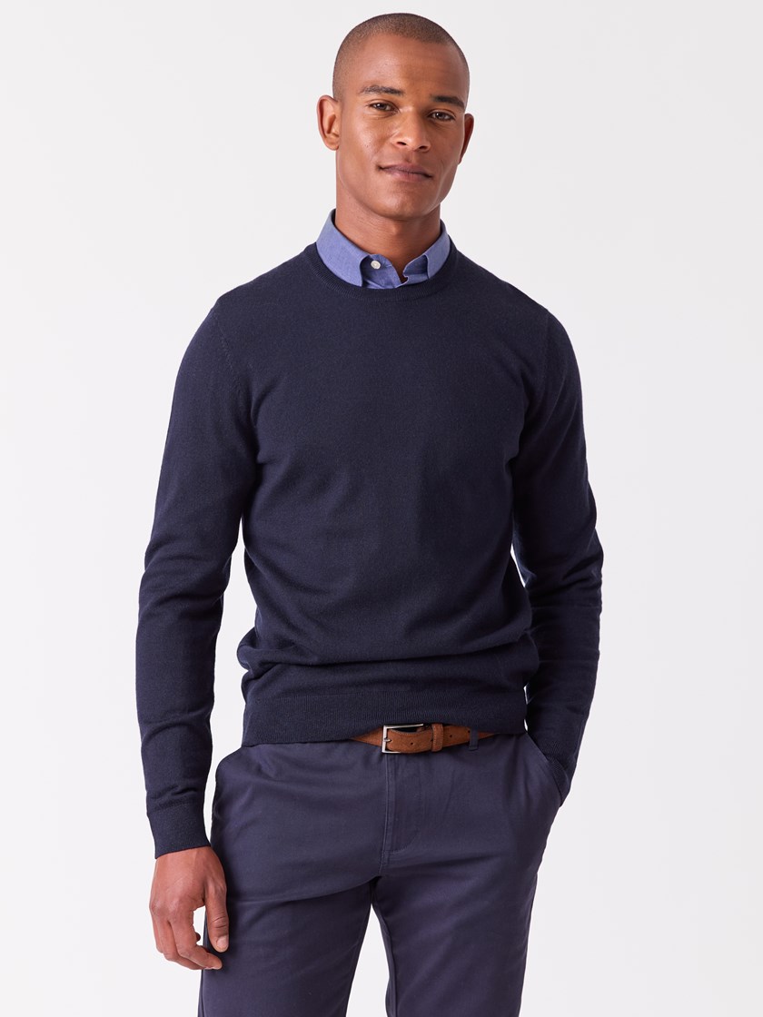 7515969 C27 7515969_C27-VESB-A26-Modell-Front_chn=vic_3459_Ledger merino genser C27.jpg_Front||Front
