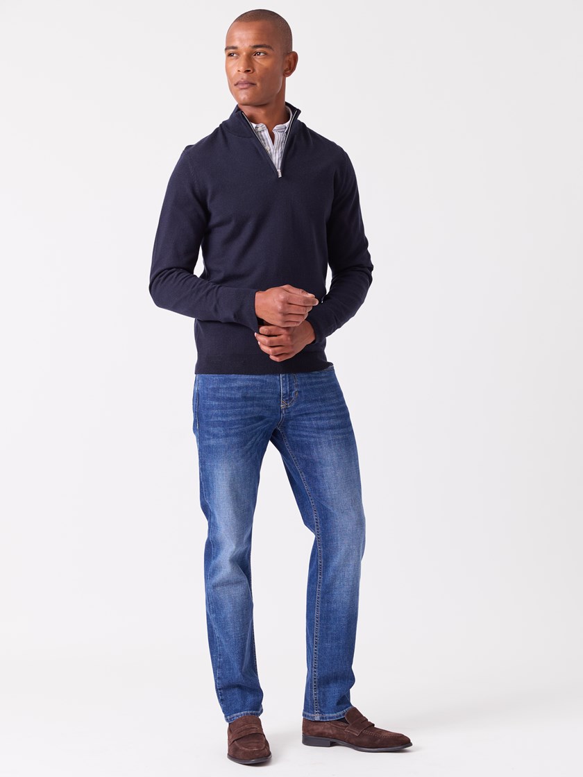 7515972 C27 7515972_C27-VESB-A26-Modell-Front_chn=vic_9997_Ledger merino zip neck C27.jpg_Front||Front