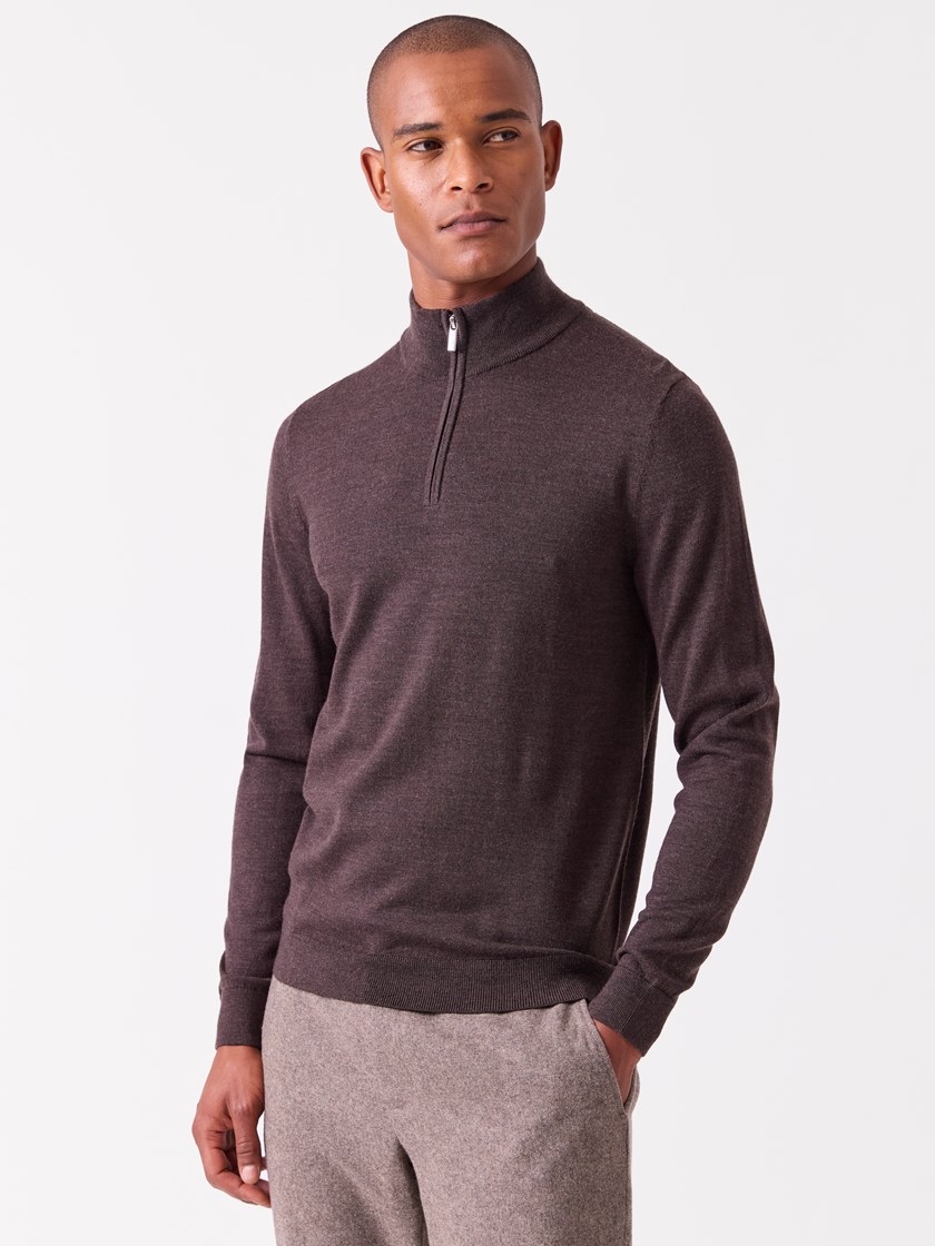 7515972 T79 7515972_T79-VESB-A26-Modell-Front_chn=vic_4064_Ledger merino zip neck T79.jpg_Front||Front