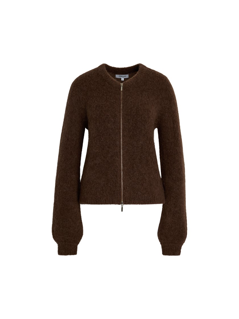 7516109 APA 7516109_APA-MELL-A26-Modell-Front_chn=vic_6015_Eline zip cardigan APA.jpg_Front||Front