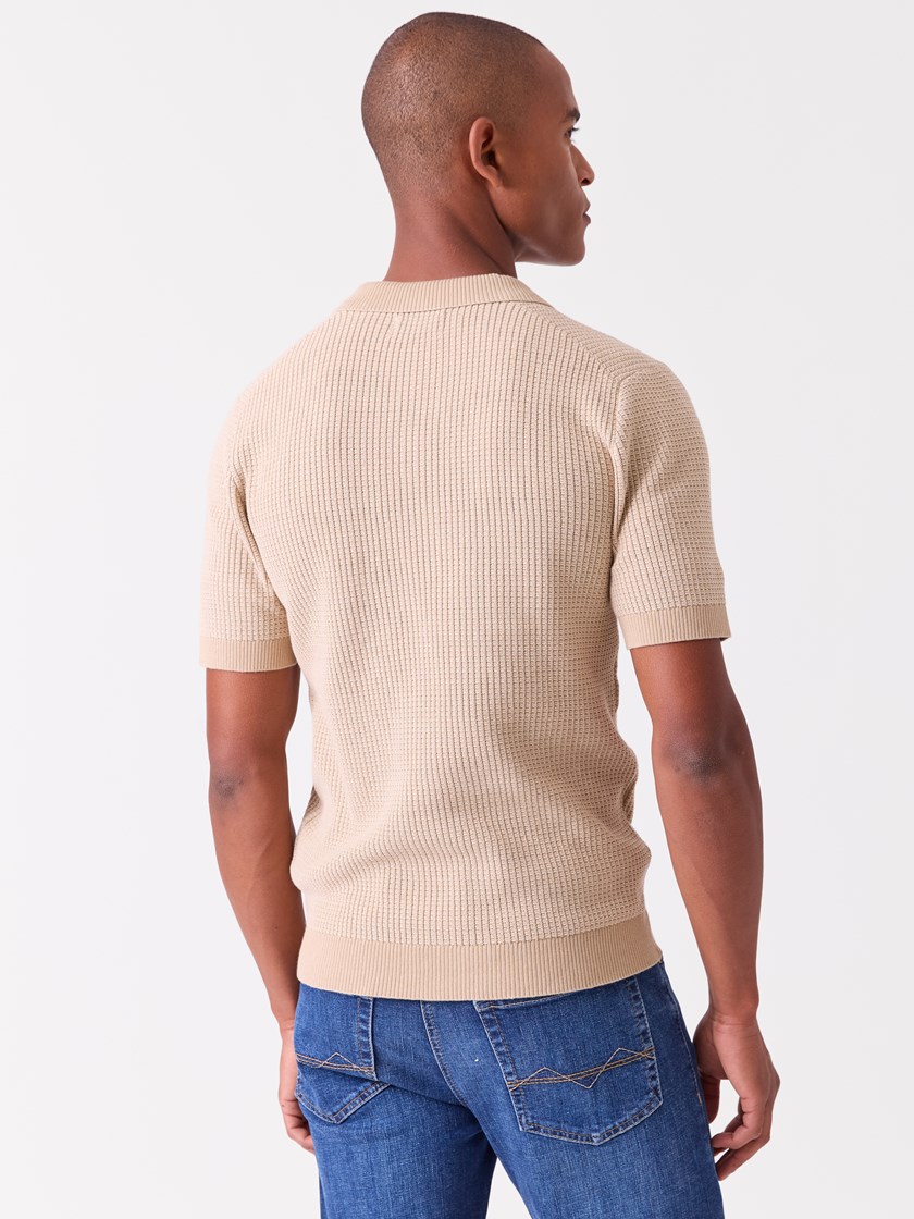 7516122 I2Q 7516122_I2Q-VESB-A26-Modell-Front_chn=vic_1302_Pearl kortermet polo I2Q.jpg_Front||Front