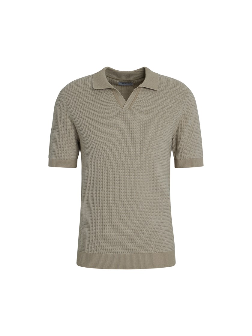 7516122 I2Q 7516122_I2Q-VESB-A26-Modell-Front_chn=vic_2320_Pearl kortermet polo I2Q.jpg_Front||Front