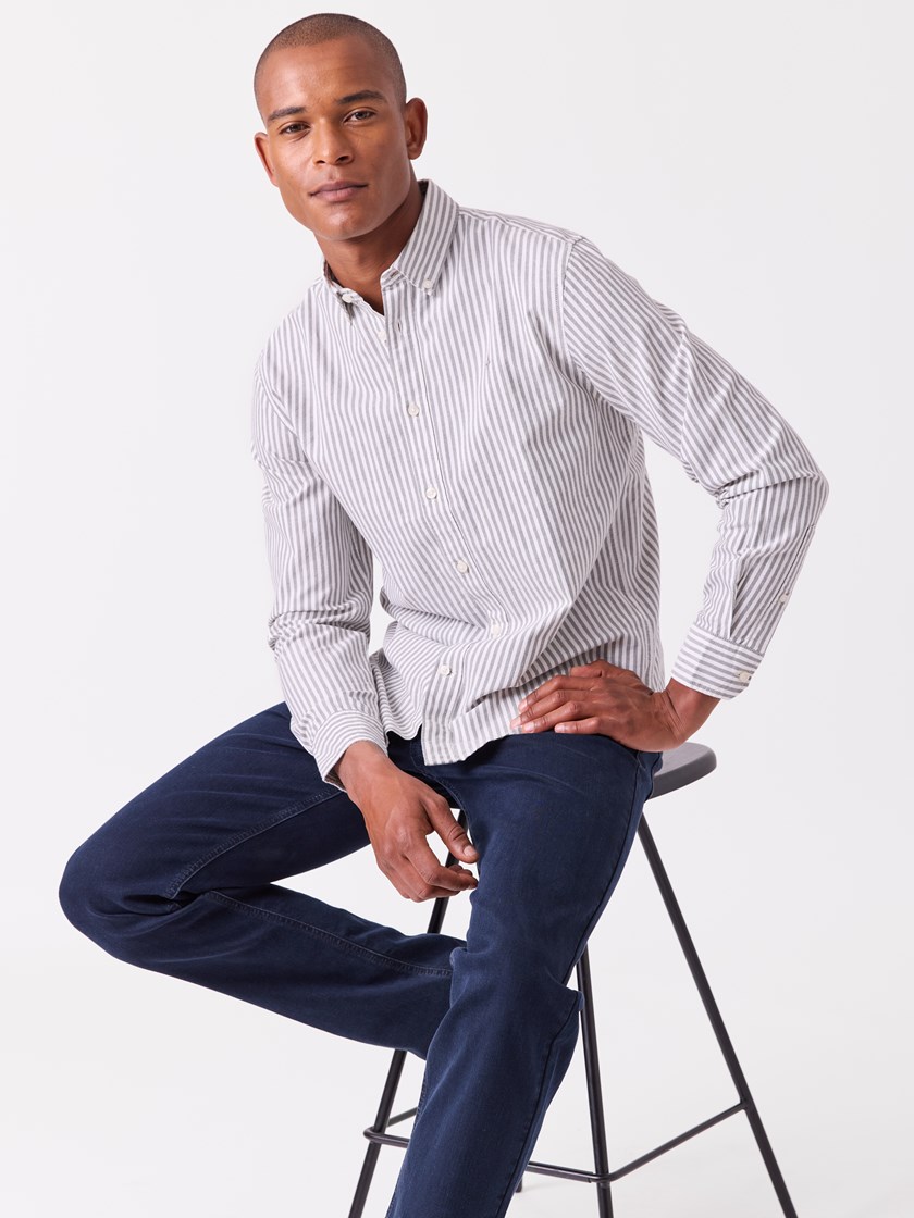 7516483 R83 7516483_R83-VESB-A26-Modell-Front_chn=vic_6945_Reese oxfordskjorte R83.jpg_Front||Front