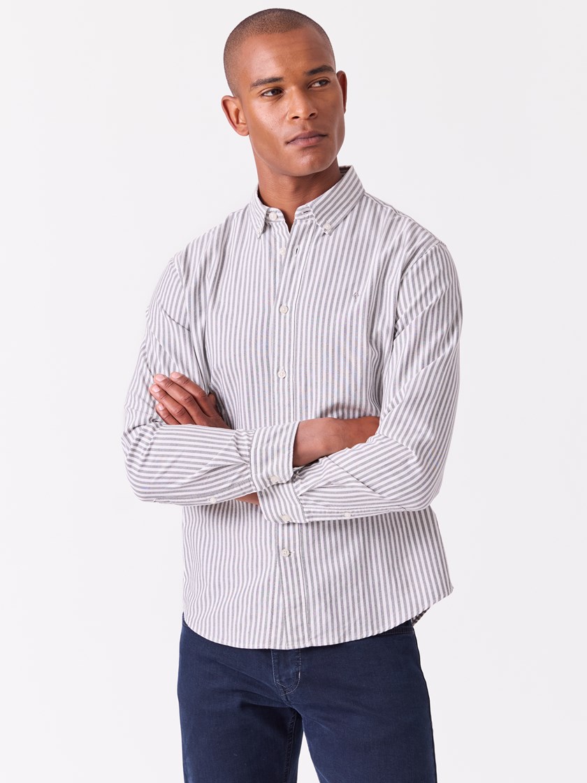 7516483 R83 7516483_R83-VESB-A26-Modell-Front_chn=vic_8373_Reese oxfordskjorte R83.jpg_Front||Front