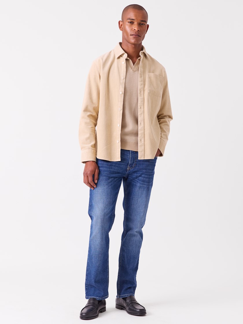 7516678 I2Q 7516678_I2Q-VESB-A26-Modell-Front_chn=vic_661_Wale overskjorte I2Q.jpg_Front||Front