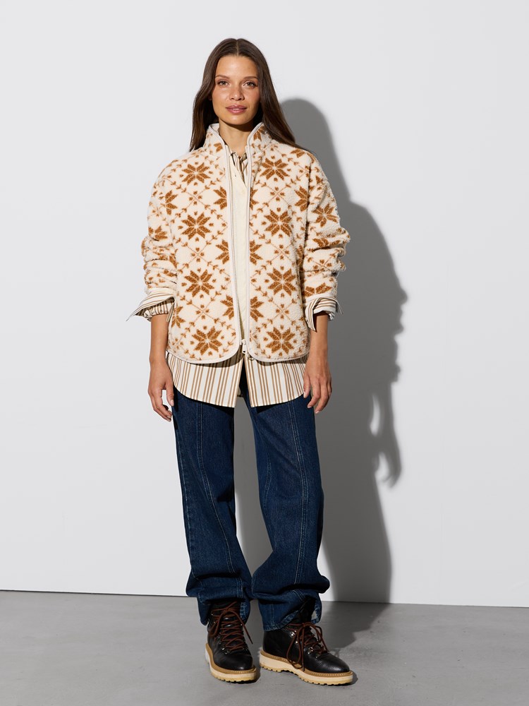 Isabella fleecejakke 7516801_AED-JEANPAUL-W26-Modell-Front_247.jpg_Front||Front