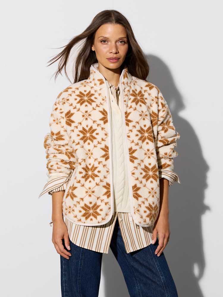 Isabella fleecejakke 7516801_AED-JEANPAUL-W26-Modell-Front_2945.jpg_Front||Front