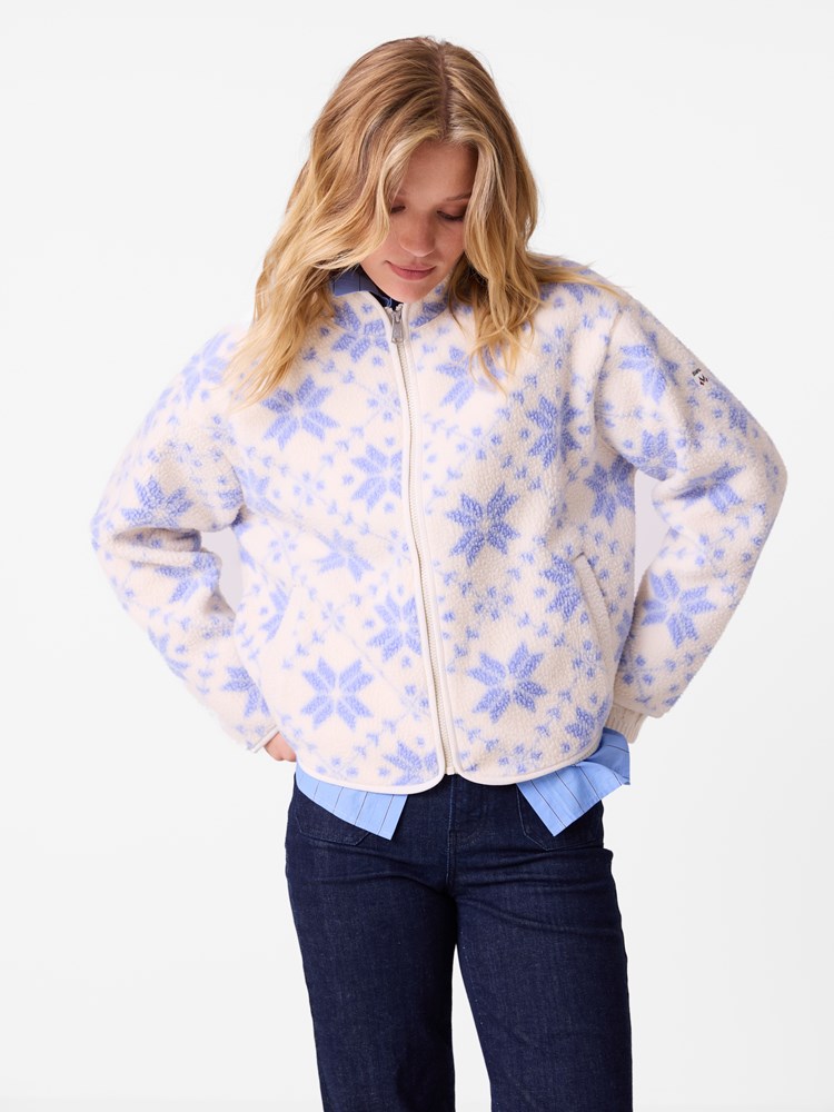 Isabella fleecejakke 7516801_E9O-JEANPAUL-W26-Modell-Front_5658.jpg_Front||Front