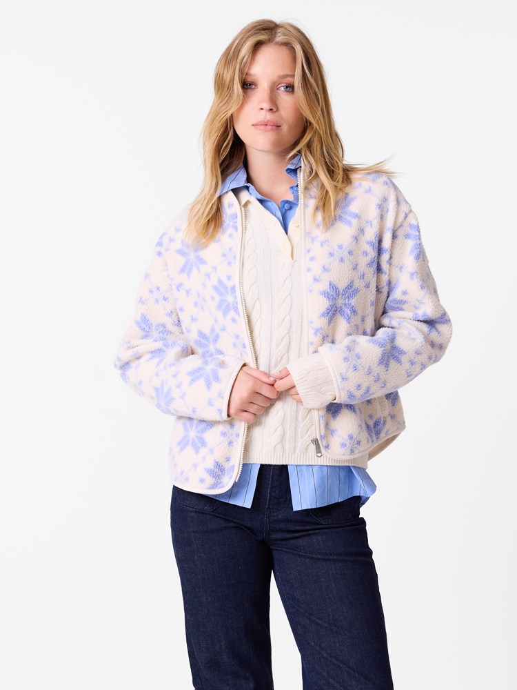 Isabella fleecejakke 7516801_E9O-JEANPAUL-W26-Modell-Front_8641.jpg_Front||Front
