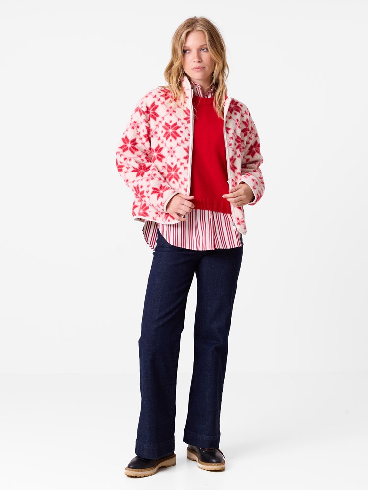 Isabella fleecejakke 7516801_K5X-JEANPAUL-W26-Modell-Front_3599.jpg_Front||Front