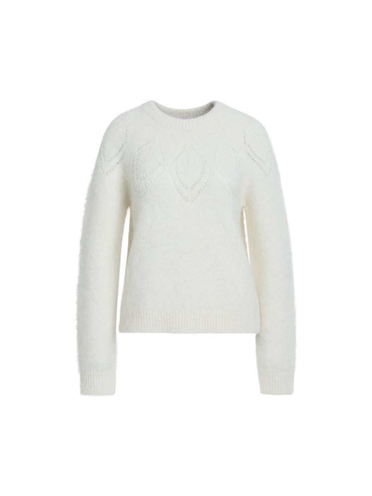 Crystal strikkegenser 7517044_O72-MELL-W26-Modell-Front_chn=vic_5006_Crystal strikkegenser O72.jpg_Front
