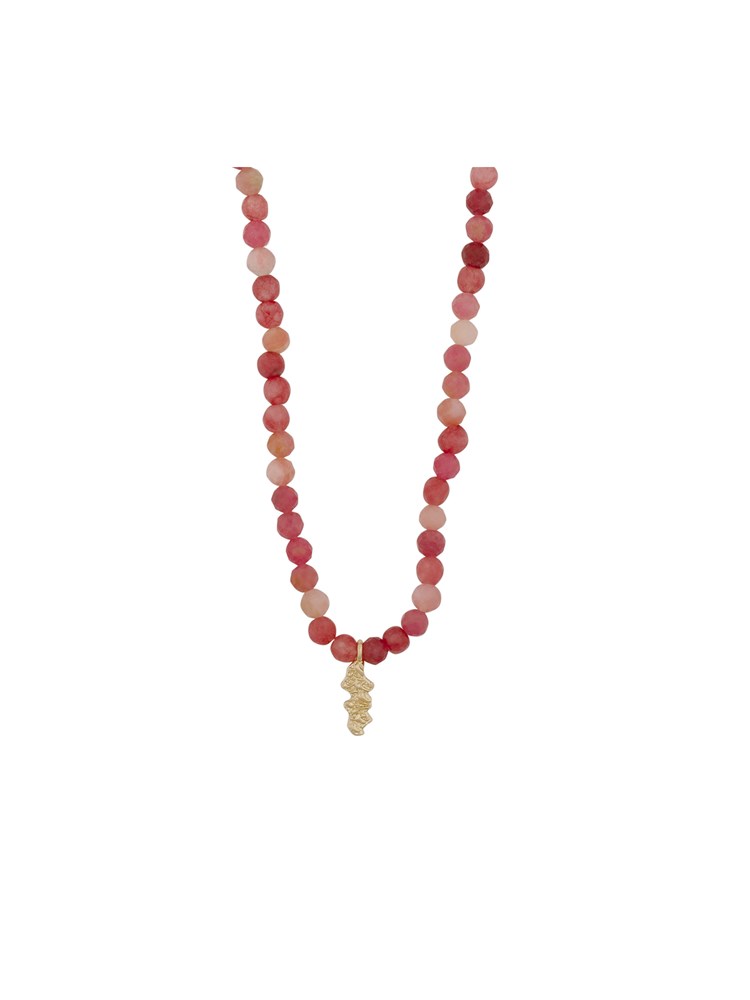 Cat Stone Pendant Neck 45 Cat stone pendant neck 45 g pink - 45 cm (2) 7253779 MJQ_Cat Stone Pendant Neck 45 MJQ.jpg_