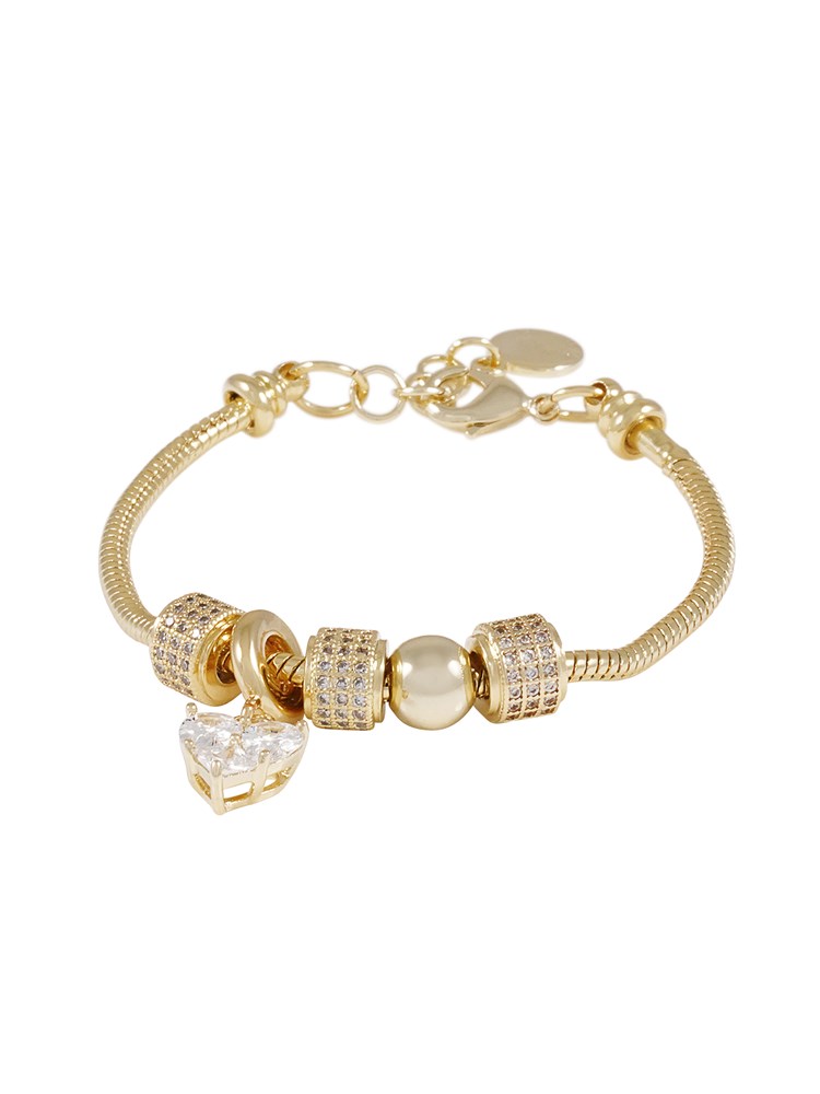 Cicce armbånd med charms Cicce heart brace g clear_Cicce armbånd med charms Q1G_Cicce armbånd med charms Q1G 7253445.jpg_