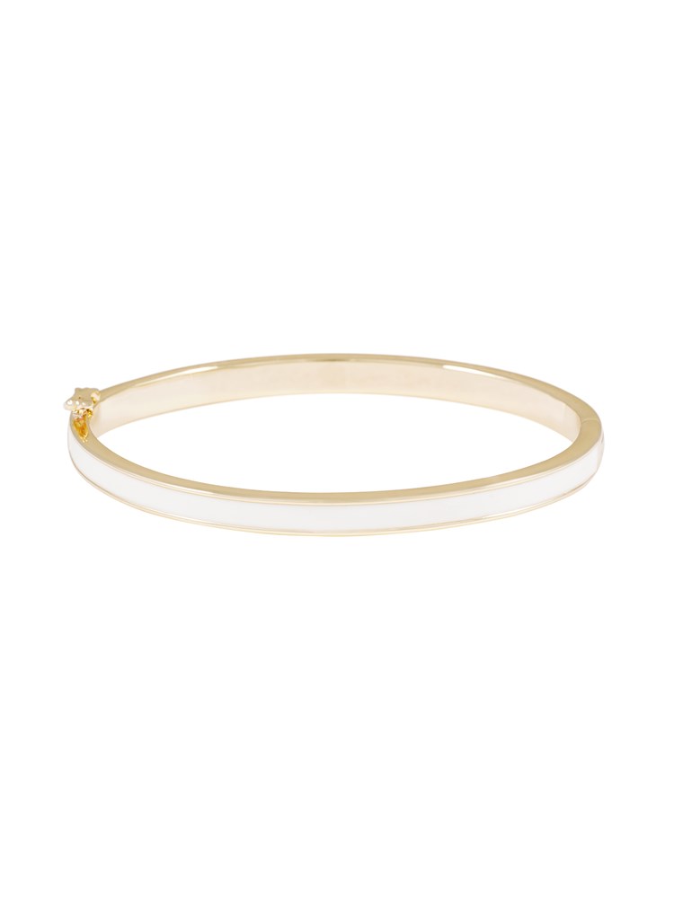 Domino smalt armbånd Domino small oval brace g-white_Domino smalt armbånd O68_Domino smalt armbånd O68 7253446.jpg_