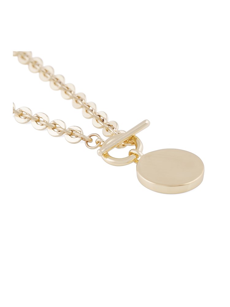 Essential Coin Pendant Essential coin pendant neck 60 plain g 2_Essential Coin Pendant Q1G.jpg_