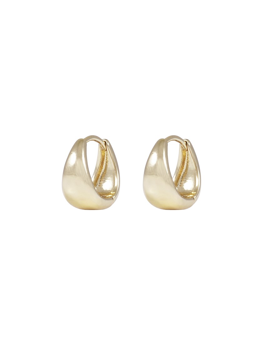 7253467 Q1G Honey drop ring ear 12mm plain-g_Honey ørering 12 mm Q1G_Honey ørering 12 mm Q1G 7253467.jpg_