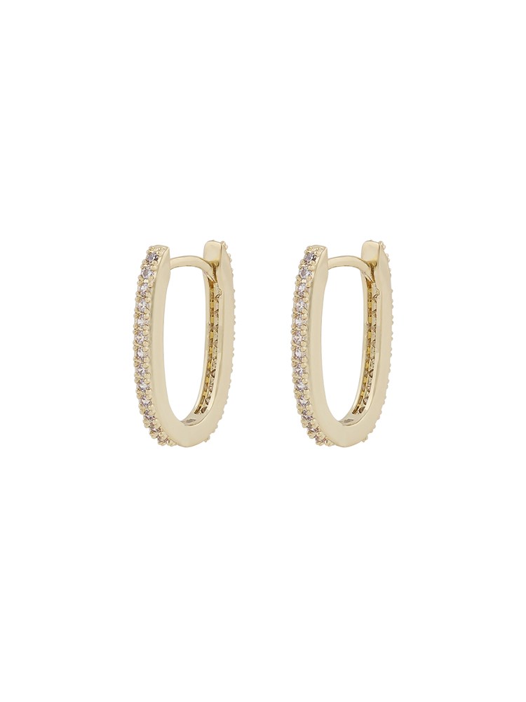 Honey ørering liten Honey small oval ring ear g-clear_Honey ørering liten Q1G.jpg_