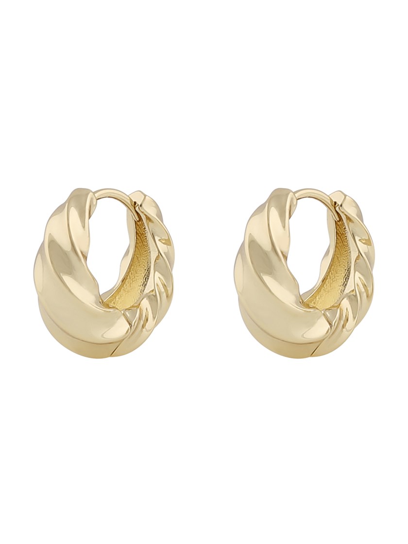 7252590 Q1G Lydia big twist ring ear plain g 1_Lydia big twist ørering Q1G_Lydia big twist ørering Q1G 7252590.jpg_
