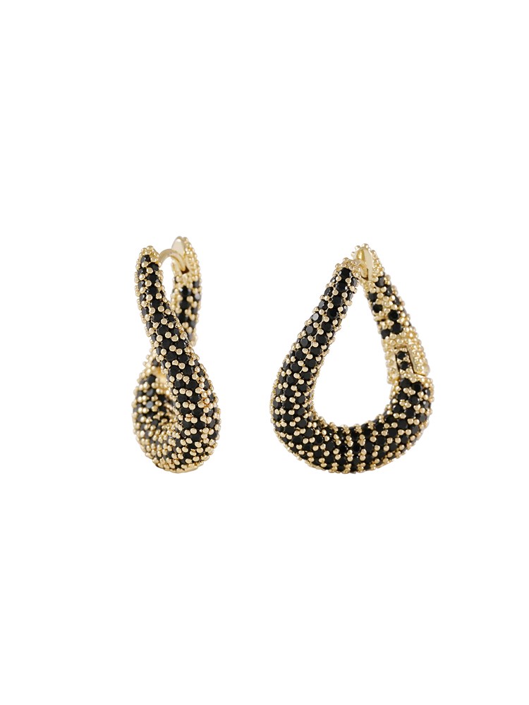 Naomi irregulær ørering Naomi irregular ring ear g black_Naomi irregulær ørering ID2_Naomi irregulær ørering ID2 7253002.jpg_