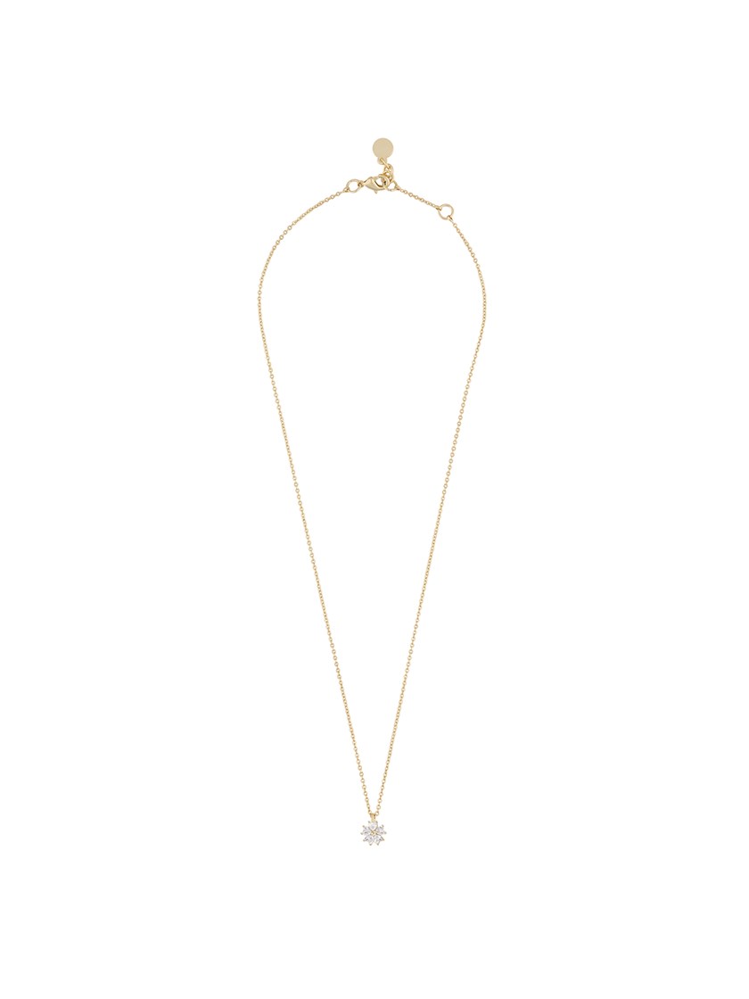 7253472 Q1G Nisi flower pendant neck 40 g clear_Nisi kjede med blomst Q1G.jpg_