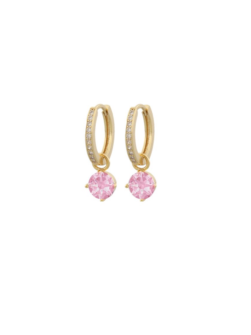 7251016 MJQ Rola round ring ear g light pink 7251016 MJQ_Rola Round Ring Ear MJQ.jpg_