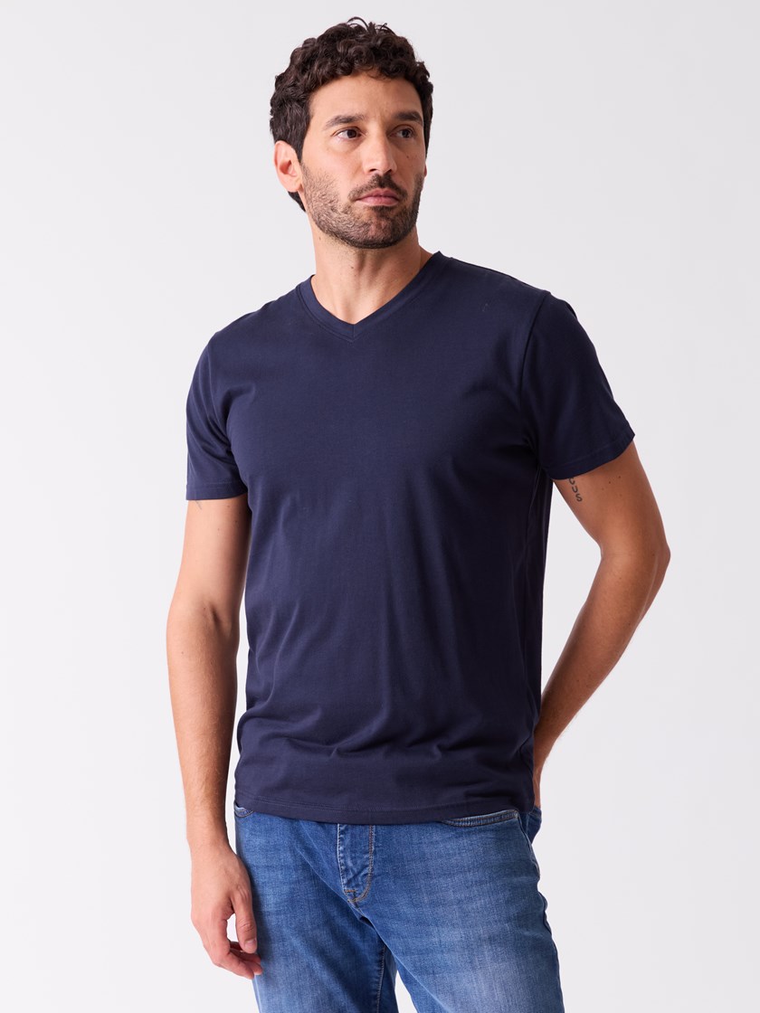 7507600 EM6 ryan v hals marine 12_EM6_Ryan v-hals t-skjorte EM6.jpg_