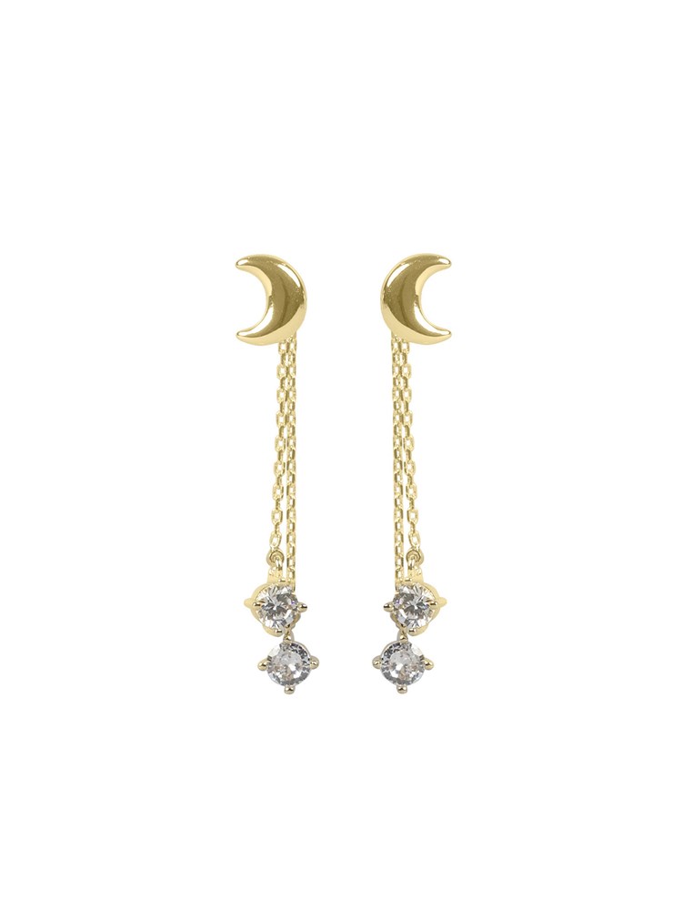 Sky moon chain ear Sky moon chain ear.jpg_